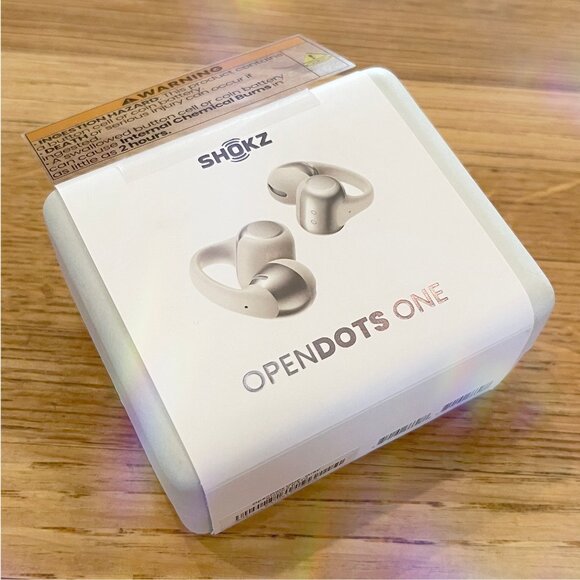 Shokz OpenDots ONE Open-Ear True Wireless Earbuds - Gray *BNWT* - Picture 1 of 4